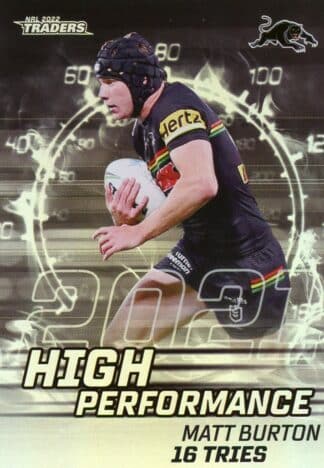 2022 NRL Traders High Performance - HP31 Matt Burton Penrith Panthers