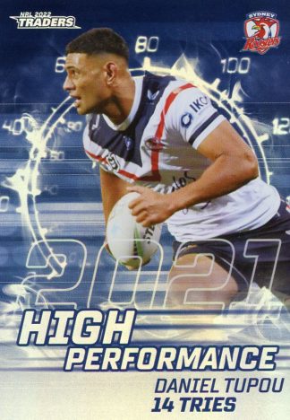 2022 NRL Traders High Performance - HP40 Daniel Tupou Sydney Roosters