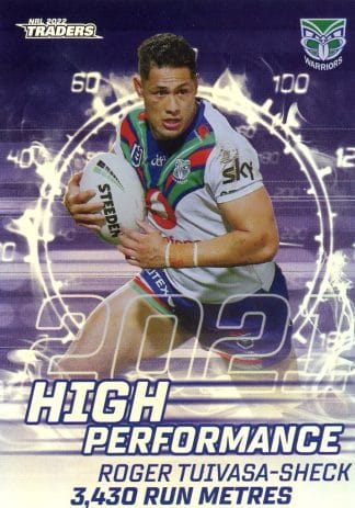 2022 NRL Traders High Performance - HP44 Roger Tuivasa-Sheck Warriors