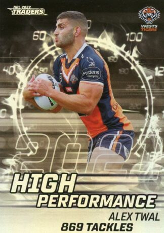 2022 NRL Traders High Performance - HP48 Alex Twal Wests Tigers