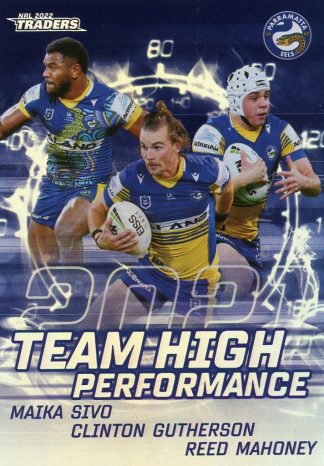2022 NRL Traders High Performance Team - HPT10 Parramatta Eels