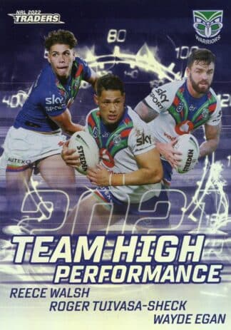 2022 NRL Traders High Performance Team - HPT15 Warriors