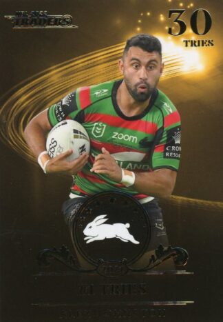 2022 NRL Traders League Leader Gold - LLG1 Alex Johnston South Sydney Rabbitohs