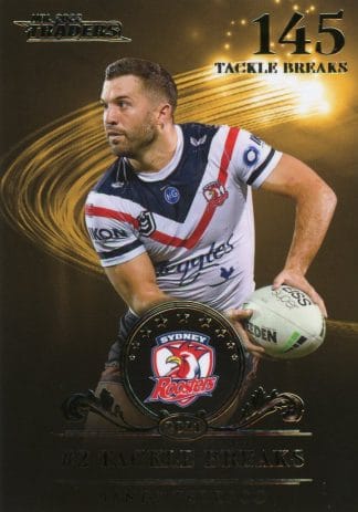 2022 NRL Traders League Leader Gold - LLG8 James Tedesco Sydney Roosters