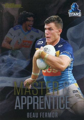 2022 NRL Traders Master & Apprentice Black - MABK10 Beau Fermor Gold Coast Titans
