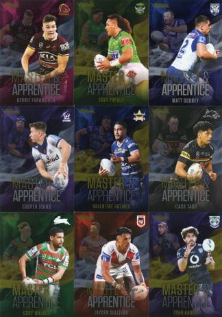 2022 NRL Trader Master & Apprentice Set - Full Set 32 Cards