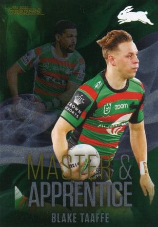 2022 NRL Traders Master & Apprentice - MA24 Blake Taaffe South Sydney Rabbitohs