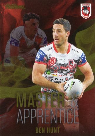 2022 NRL Traders Master & Apprentice - MA25 Ben Hunt St George Dragons