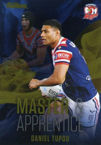2022 NRL Traders Master & Apprentice - MA27 Daniel Tupou Sydney Roosters