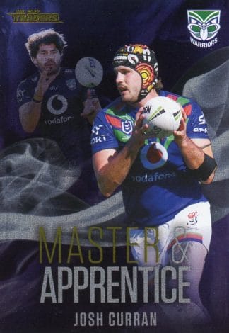 2022 NRL Traders Master & Apprentice - MA30 Josh Curran Warriors