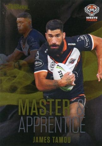 2022 NRL Traders Master & Apprentice - MA31 James Tamou Wests Tigers
