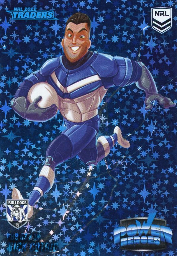 2022 NRL Traders Power Hero Blue - PHB03 Nick Cotric Canterbury Bulldogs