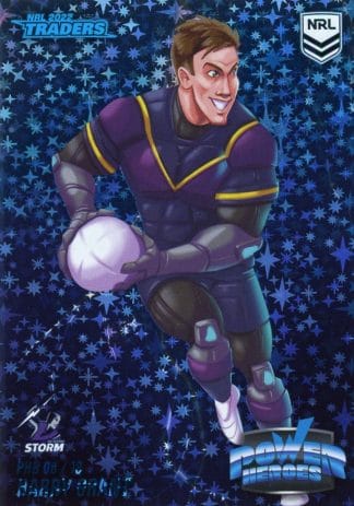 2022 NRL Traders Power Hero Blue - PHB08 Harry Grant Melbourne Storm