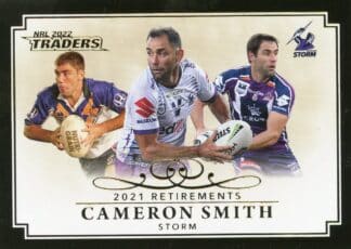 2022 NRL Traders Retirements - R06 Cameron Smith Melbourne Storm