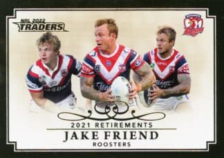 2022 NRL Traders Retirements - R14 Jake Friend Sydney Roosters