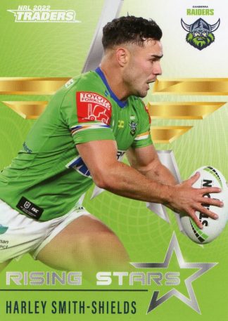 2022 NRL Traders Rising Stars - RS05 Harley Smith-Shields Canberra Raiders