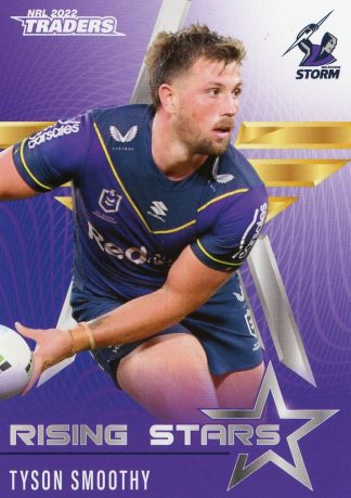 2022 NRL Traders Rising Stars - RS21 Tyson Smoothy Melbourne Storm