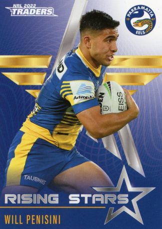 2022 NRL Traders Rising Stars - RS30 Will Penisini Parramatta Eels