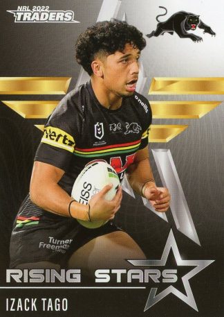 2022 NRL Traders Rising Stars - RS33 Izack Tago Penrith Panthers