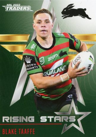 2022 NRL Traders Rising Stars - RS36 Blake Taaffe South Sydney Rabbitohs