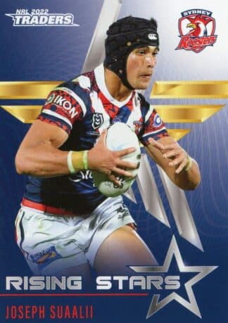 2022 NRL Traders Rising Stars - RS41 Joseph Suaalii Sydney Roosters