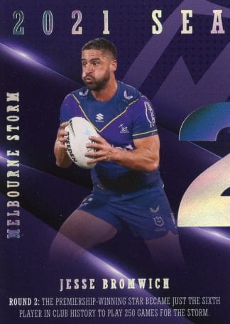 2022 NRL Traders Season To Remember - SR19 Jesse Bromwich Melbourne Storm