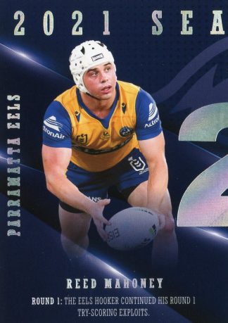 2022 NRL Traders Season To Remember - SR28 Reed Mahoney Parramatta Eels