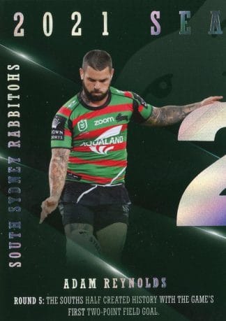 2022 NRL Traders Season To Remember - SR34 Adam Reynolds South Sydney Rabbitohs