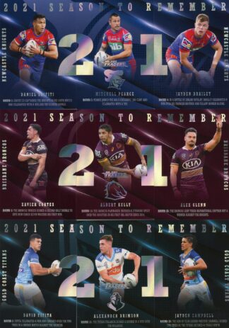 2022 NRL Traders Season Remember Set - Full Set 48 Cards