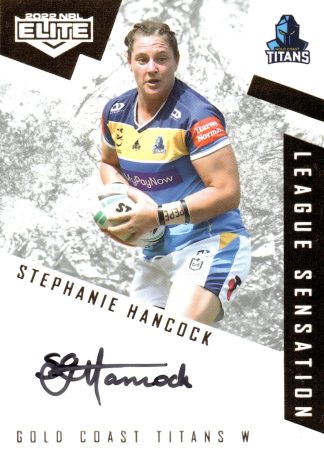 2022 NRL Elite League Sensations White - LS18 Stephanie Hancock Gold Coast Titans