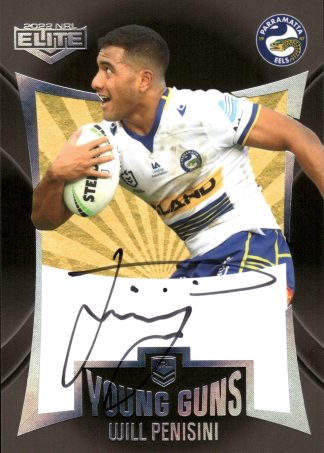 2022 NRL Elite Young Guns Signatures