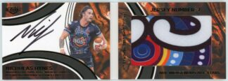2023 NRL Elite All Stars Booklet - ASB2 Nicho Hynes Indigenous
