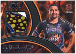2023 NRL Elite All Stars Patch - ASP4 Cody Walker Indigenous