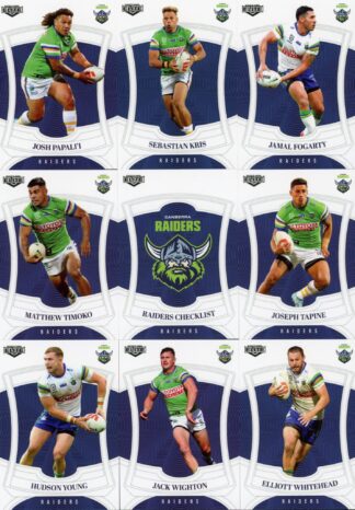 2023 NRL Elite Base Team Set - Canberra Raiders