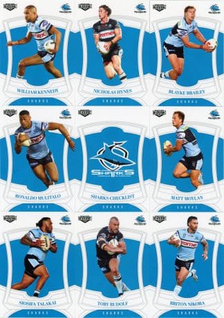2023 NRL Elite Base Team Set - Cronulla Sharks