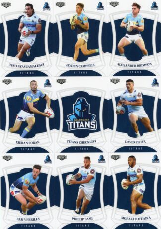 2023 NRL Elite Base Team Set - Gold Coast Titans