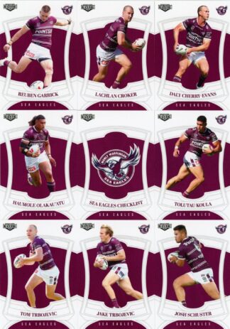 2023 NRL Elite Base Team Set - Manly Sea Eagles