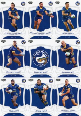 2023 NRL Elite Base Team Set - Parramatta Eels