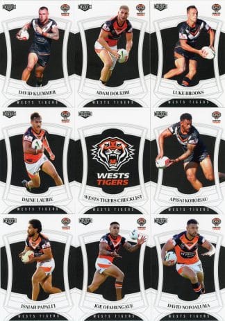 2023 NRL Elite Base Team Set - Wests Tigers