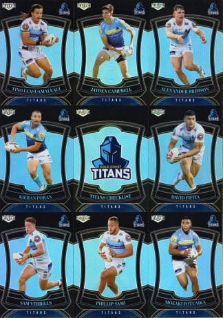 2023 NRL Elite Pearl Special Team Set - Gold Coast Titans