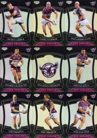 2023 NRL Elite Pearl Special Team Set - Manly Sea Eagles