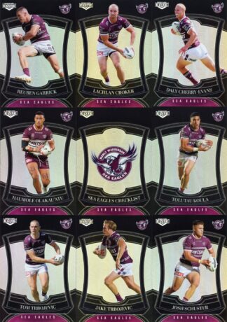 2023 NRL Elite Pearl Special Team Set - Manly Sea Eagles