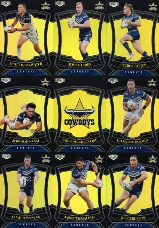 2023 NRL Elite Pearl Special Team Set - North QLD Cowboys