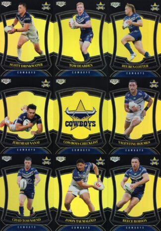 2023 NRL Elite Pearl Special Team Set - North QLD Cowboys