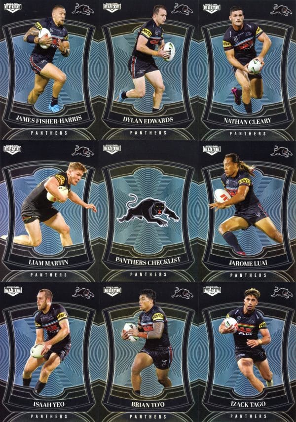 2023 NRL Elite Pearl Special Team Set - Penrith Panthers