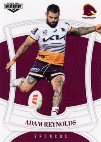 2023 NRL Elite Common Card - Base 008 Adam Reynolds Brisbane Broncos