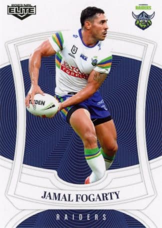 2023 NRL Elite Common Card - Base 011 Jamal Fogarty Canberra Raiders
