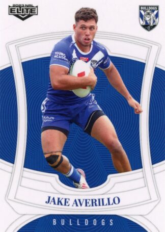 2023 NRL Elite Common Card - Base 021 Jake Averillo Canterbury Bulldogs