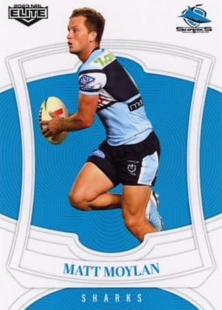 2023 NRL Elite Common Card - Base 032 Matt Moylan Cronulla Sharks