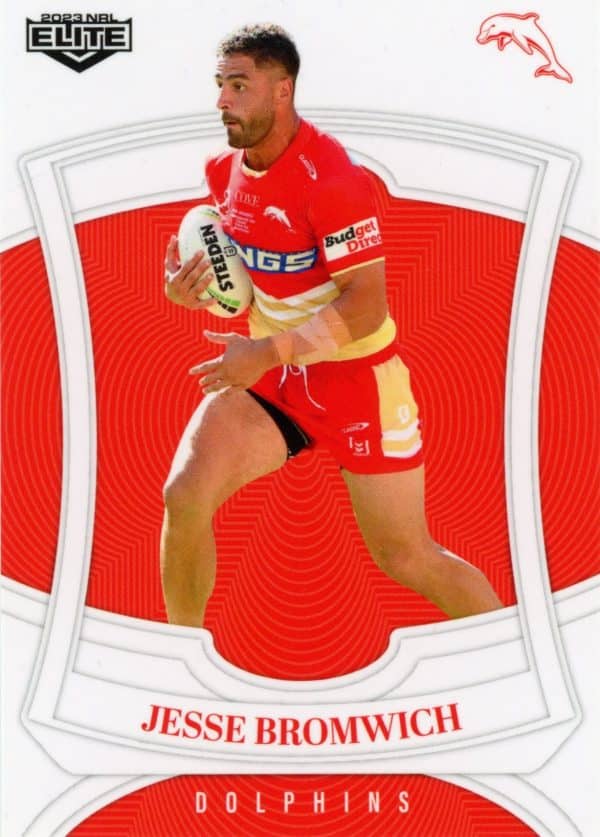 2023 NRL Elite Common Card - Base 039 Jesse Bromwich Dolphins